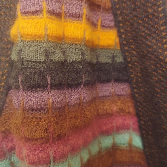 Missoni Striped V-Neck Sweater US 10/L - Picture 6 of 8